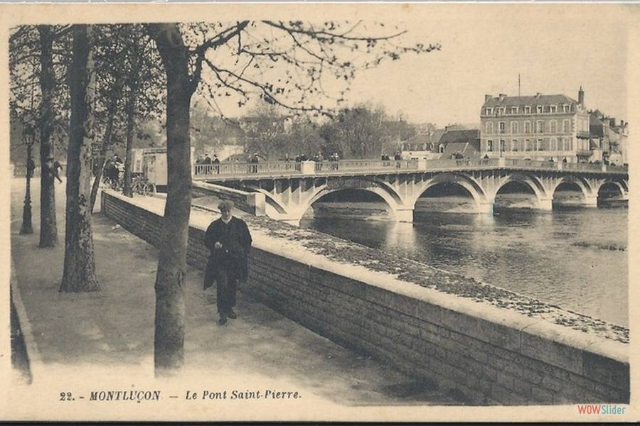 MONTLUCON -  Le pont Saint Pierre