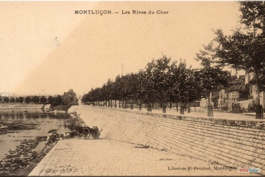 MONTLUCON - Les rives du Cher