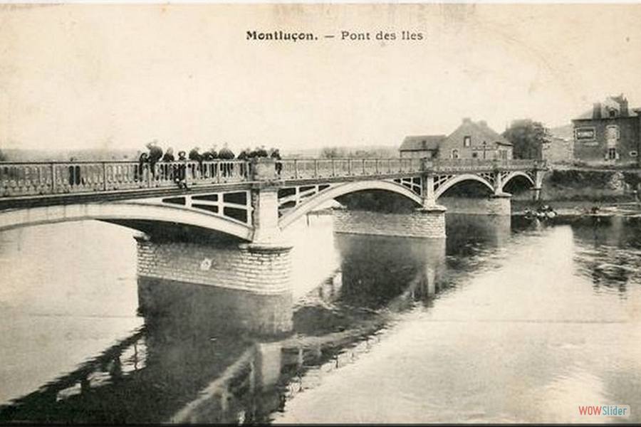 MONTLUCON - Pont des Iles