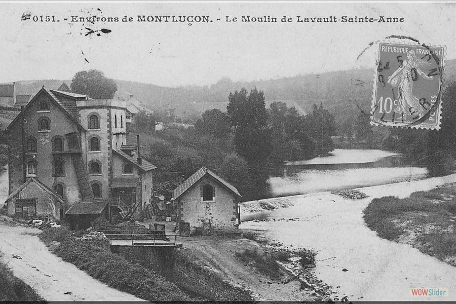 LAVAULT SAINTE-ANNE - Le moulin