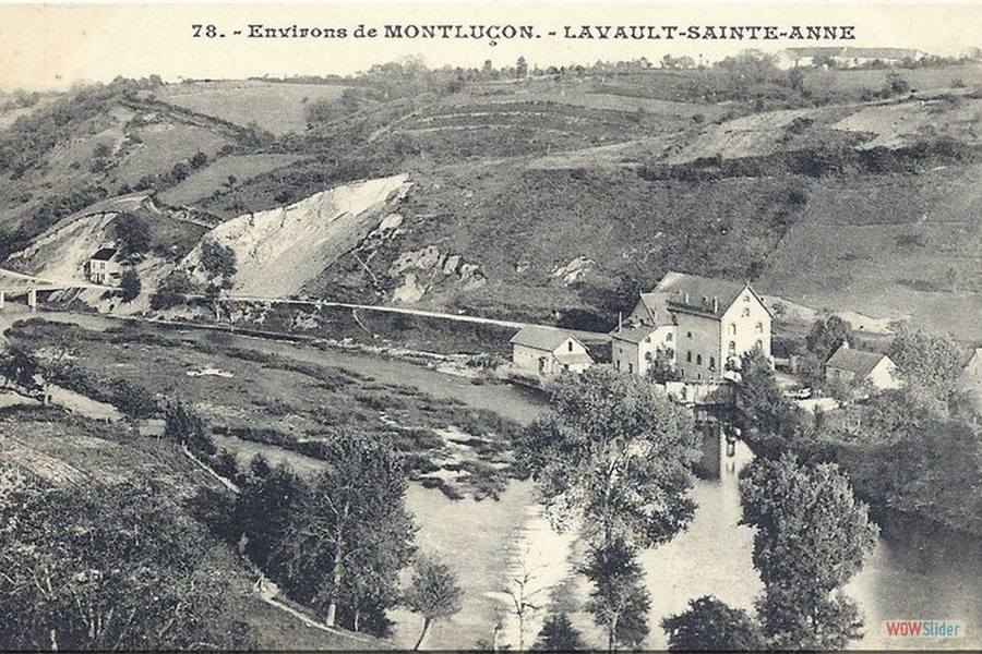 LAVAULT SAINTE-ANNE - Vue du moulin  