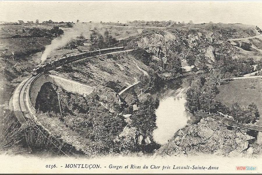 LAVAULT SAINTE-ANNE - Gorges du Cher et rives du Cher