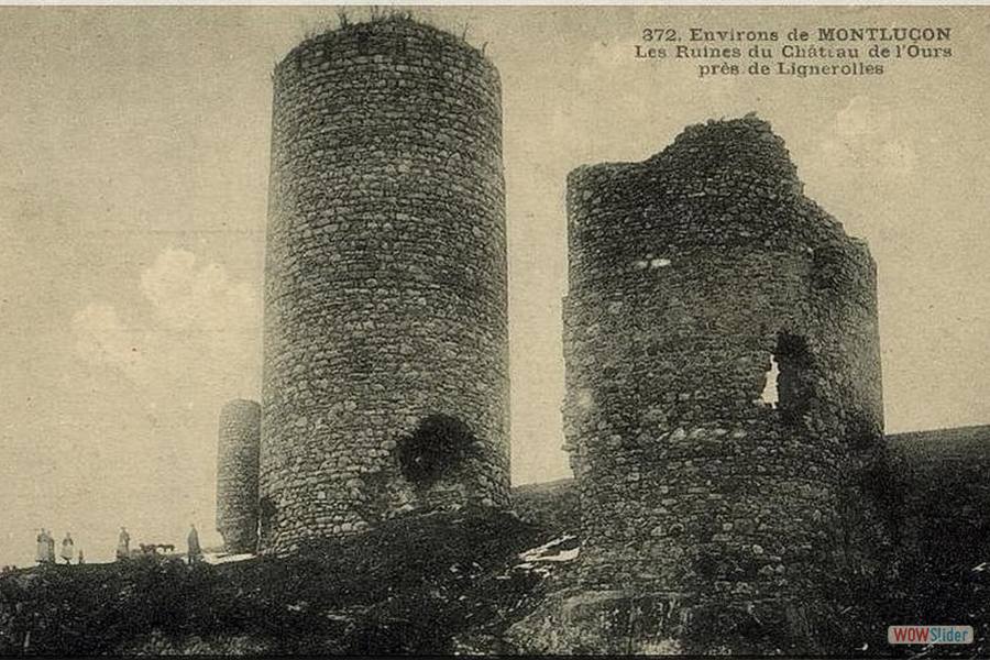 SAINTE THERENCE - Les ruines du château de l'Ours 