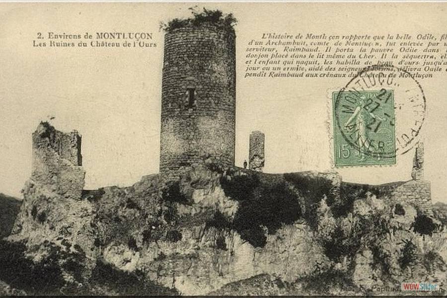 SAINTE THERENCE - Les ruines du château de l'Ours